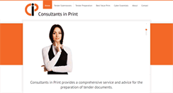 Desktop Screenshot of consultantsinprint.com