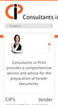 Mobile Screenshot of consultantsinprint.com